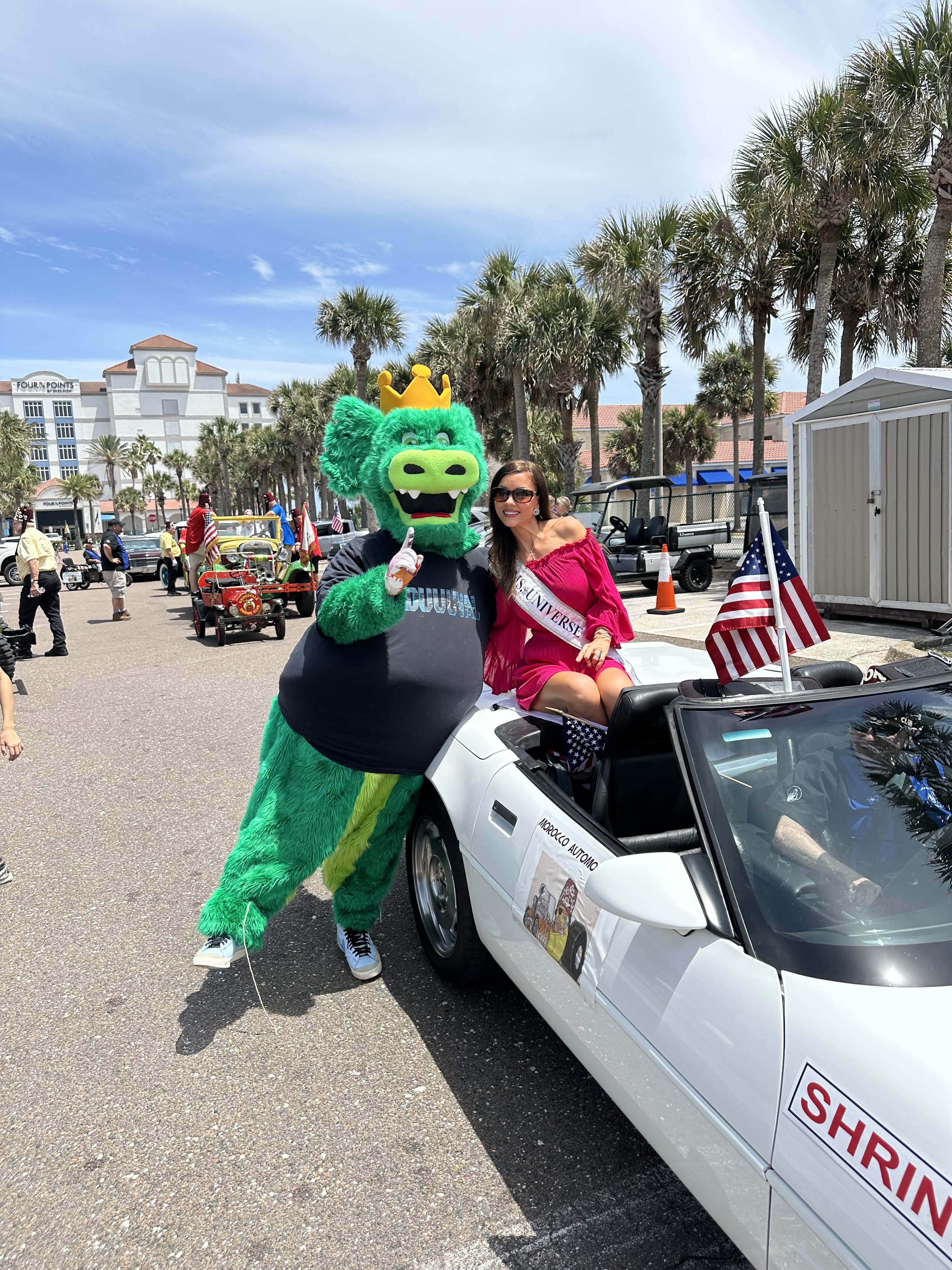 Jacksonville Johnnie at a community event