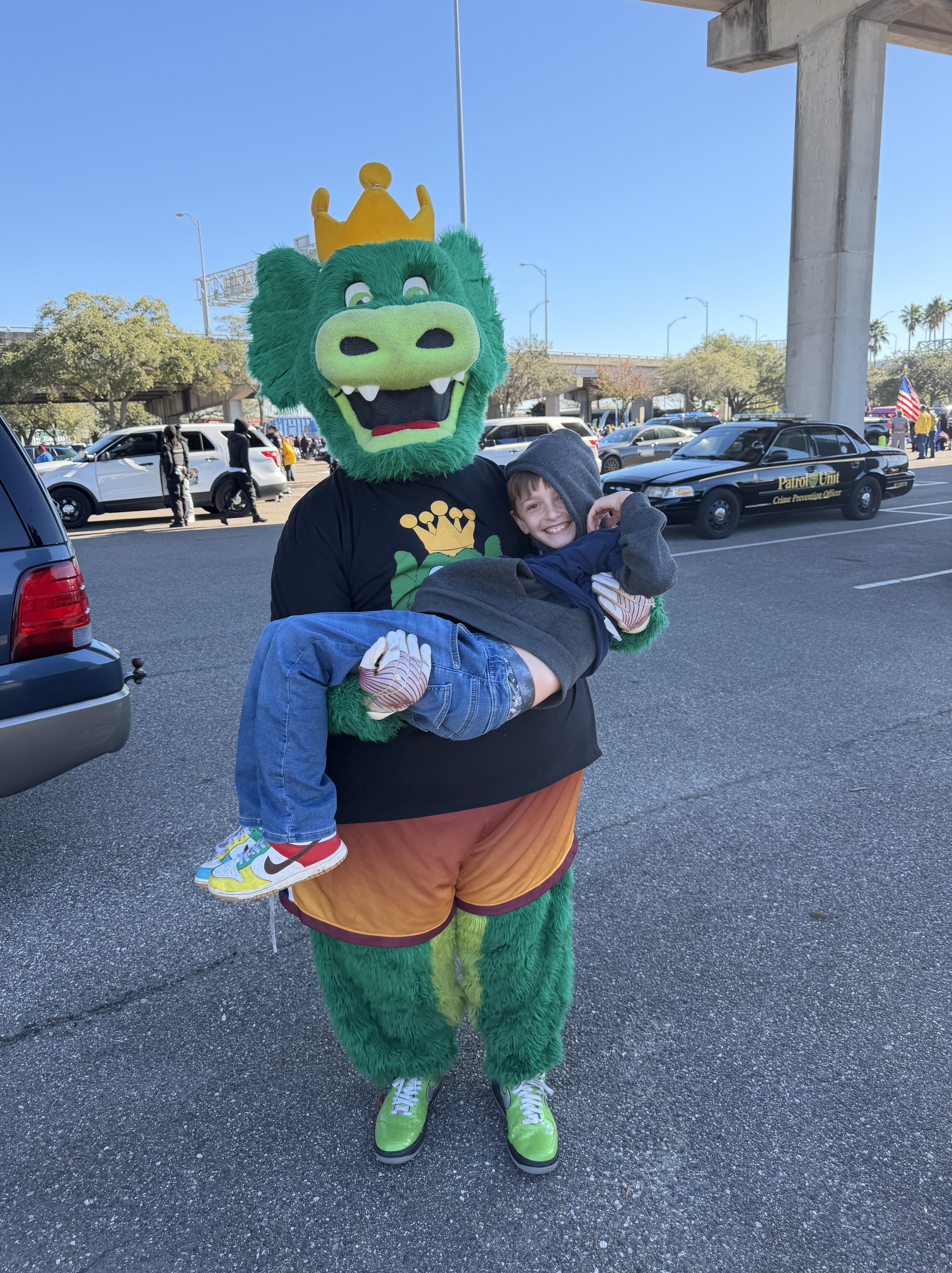 Johnnie at the MLK Parade