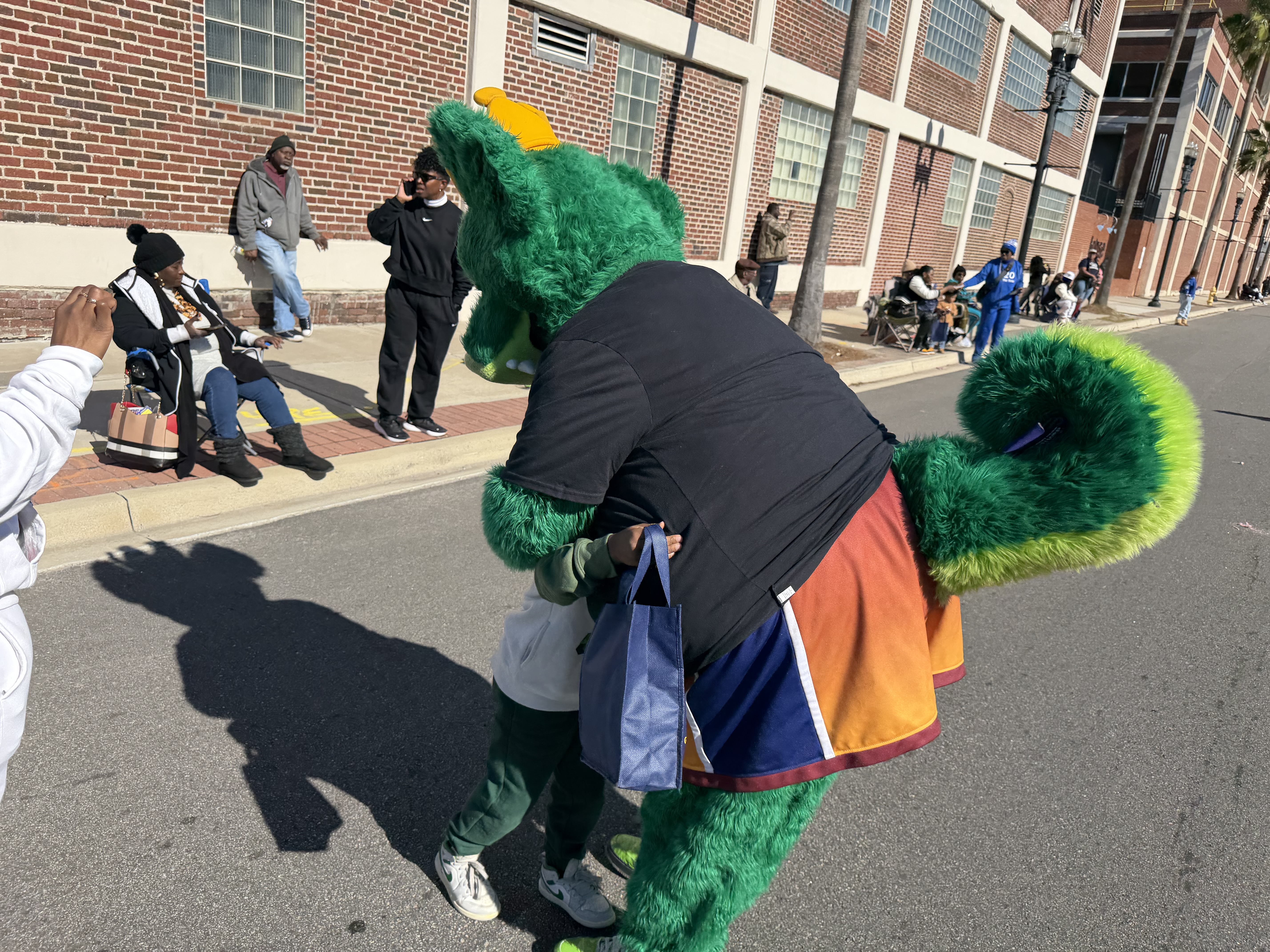 Johnnie at the MLK Parade