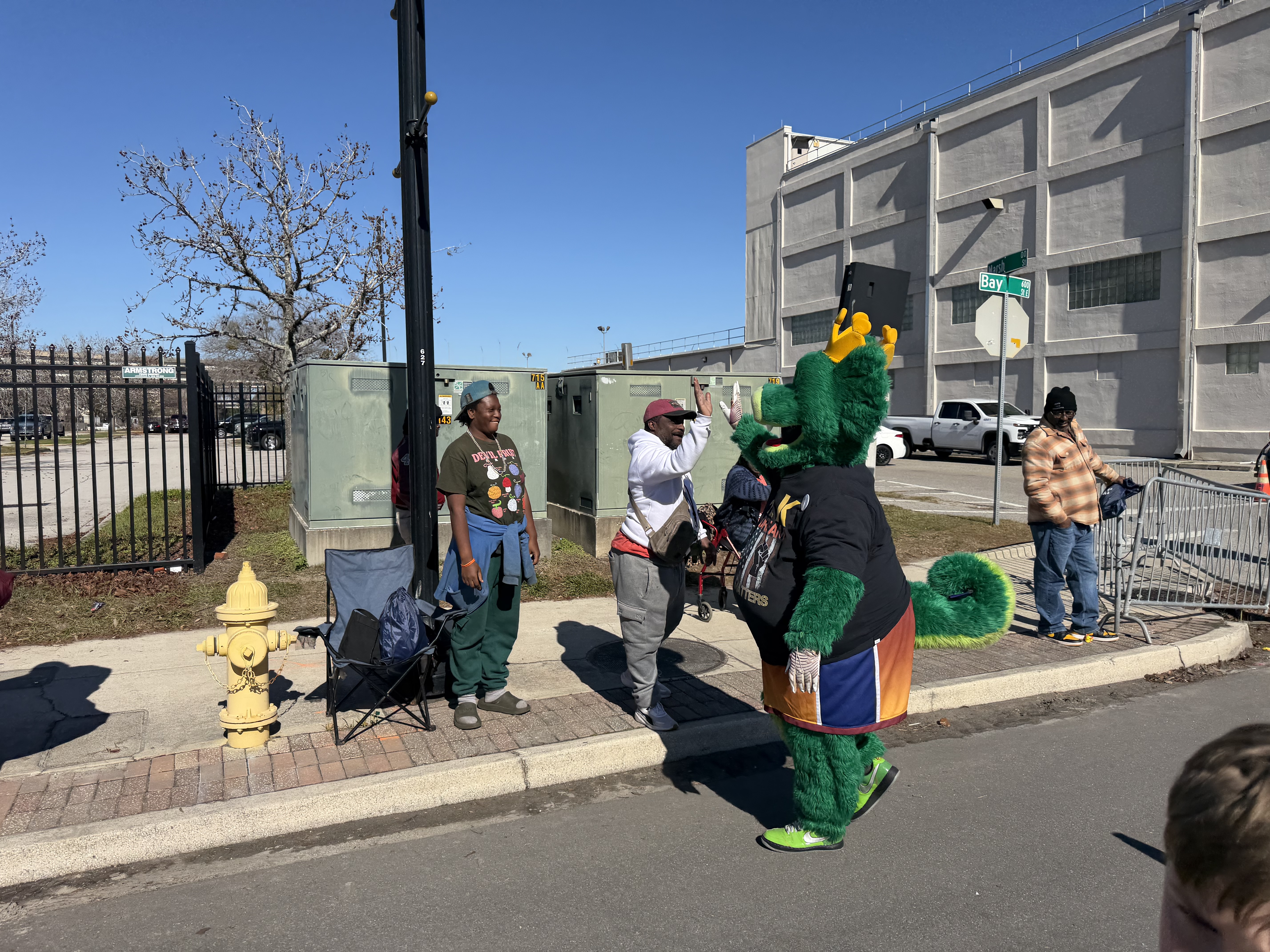 Johnnie at the MLK Parade
