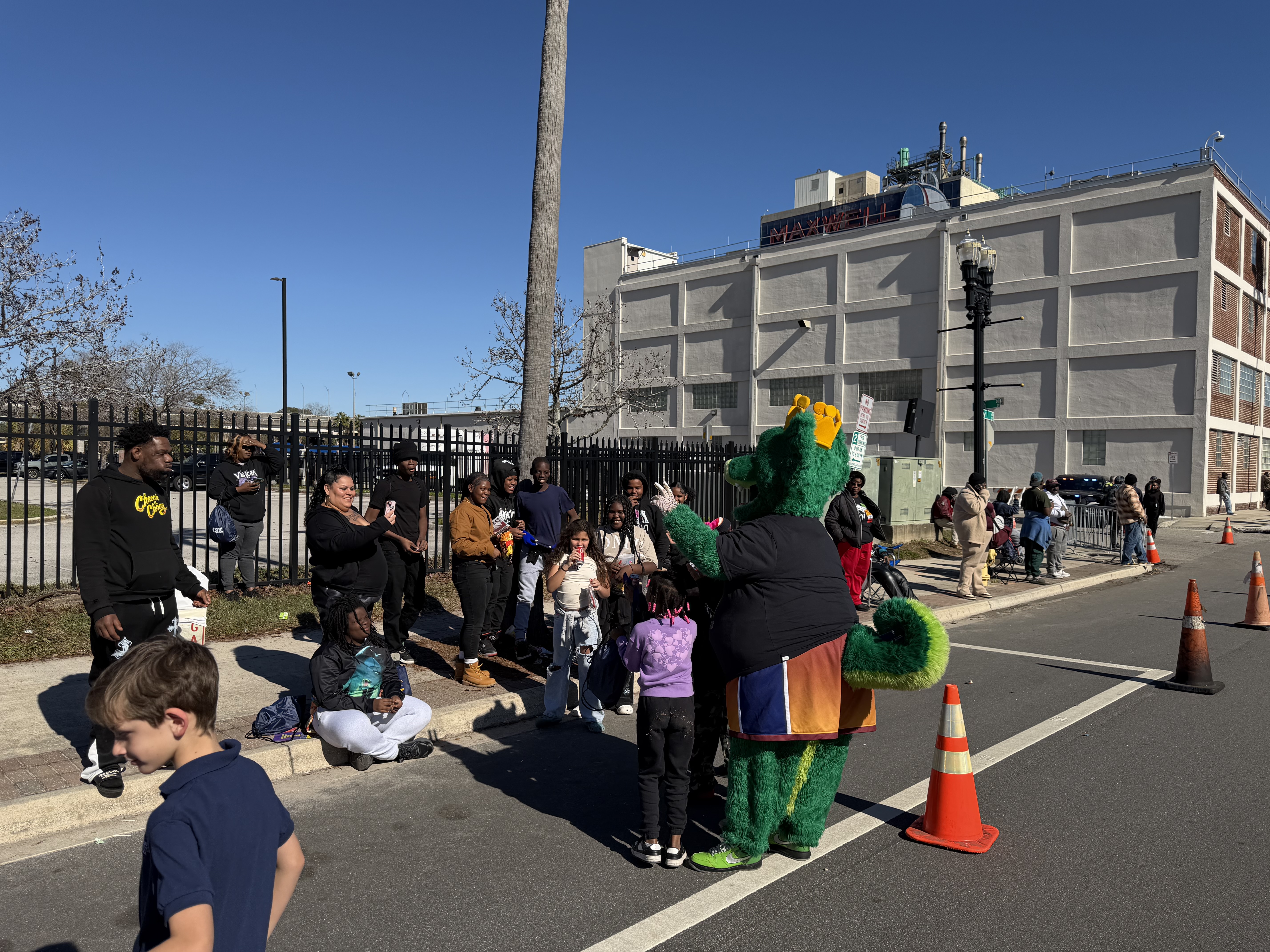 Johnnie at the MLK Parade