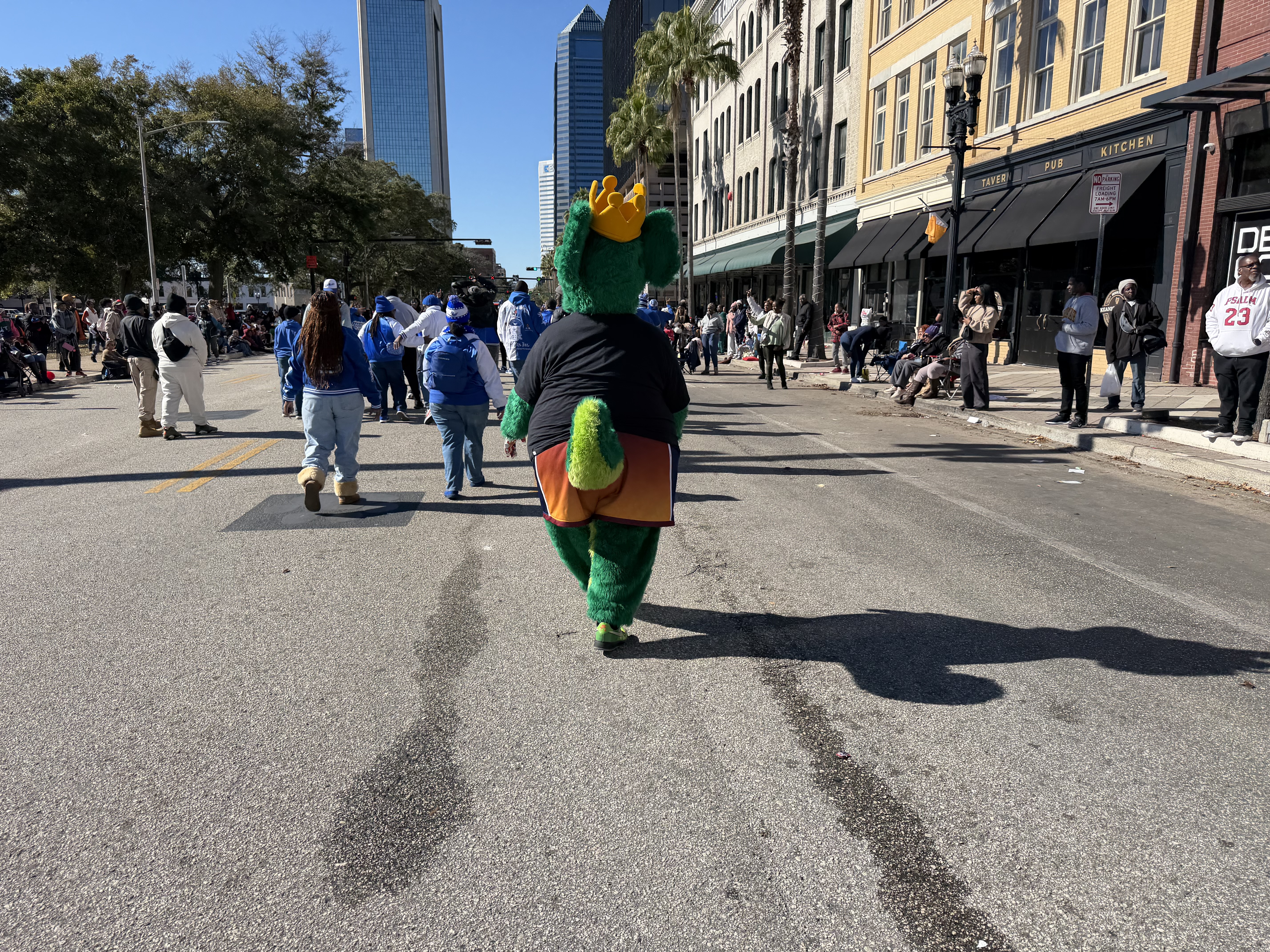 Johnnie at the MLK Parade
