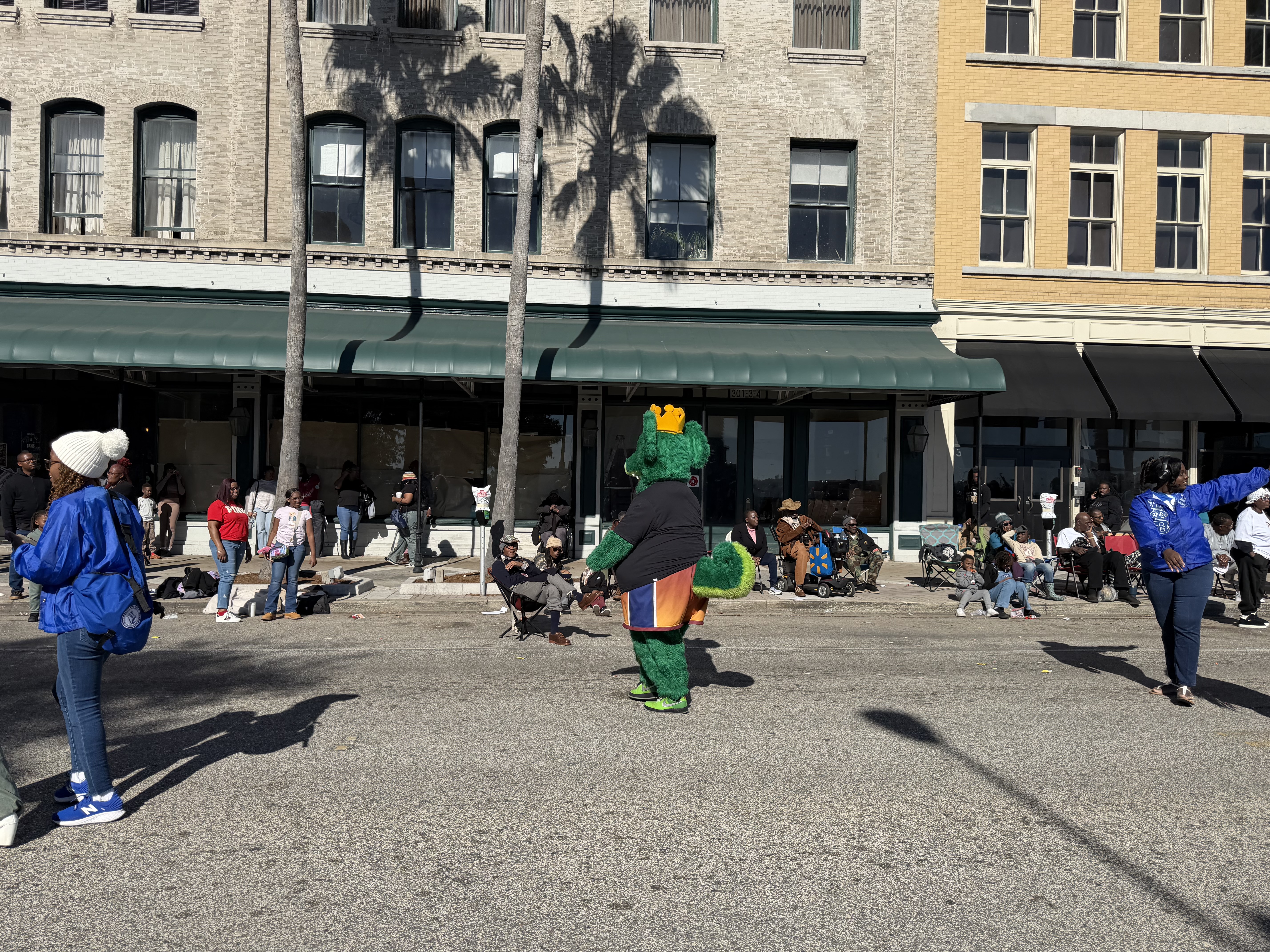 Johnnie at the MLK Parade